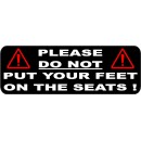 Do not put feet 012